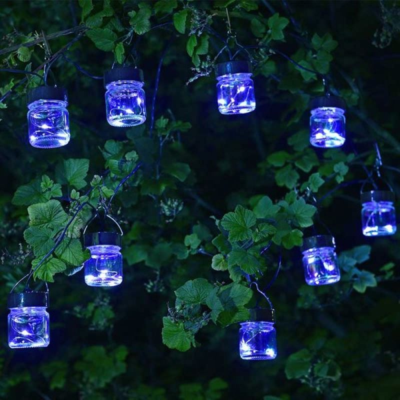 Firefly Opal Jar String Lights (Set of 10)
