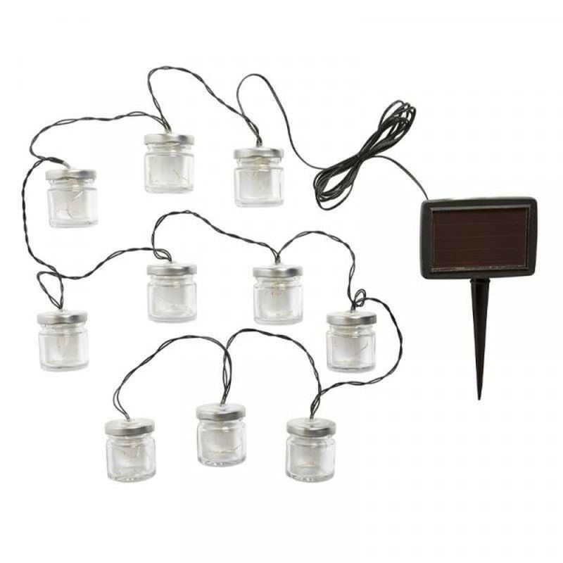 Firefly Jar String Lights (Set of 10)