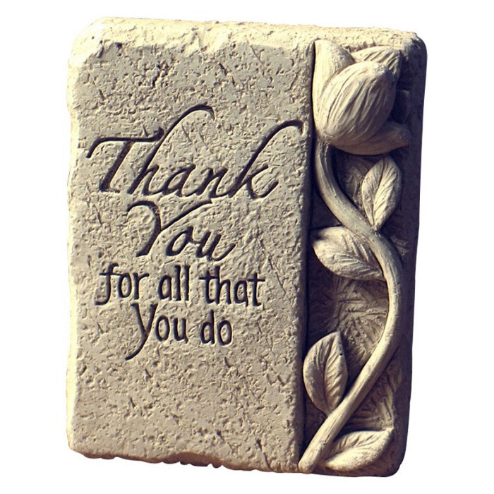 'Thank You For All That You Do' Stone Plaque
