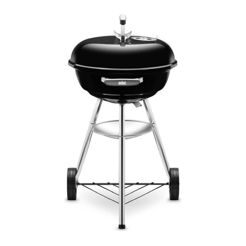 Compact Kettle Charcoal Barbecue 47cm Black