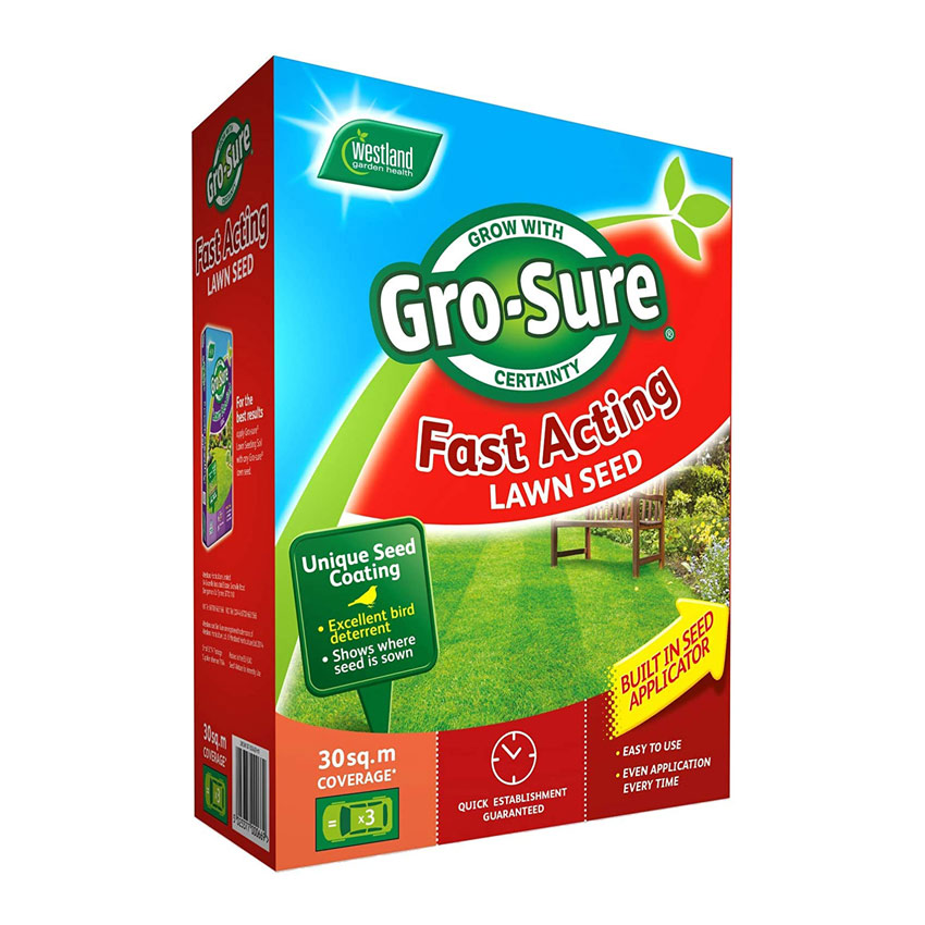 Gro-Sure Fast Acting Lawn Seed 30²m