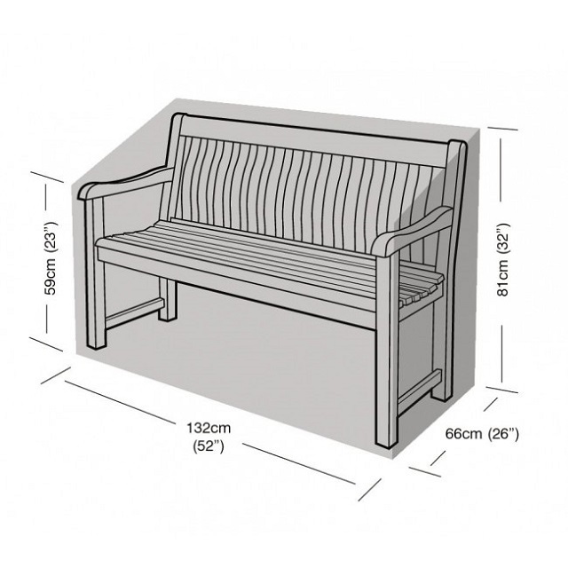 2 Seater Bench Cover Black Furniture Covers Arboretum Garden Centre - 2 Seat Garden Bench Cover