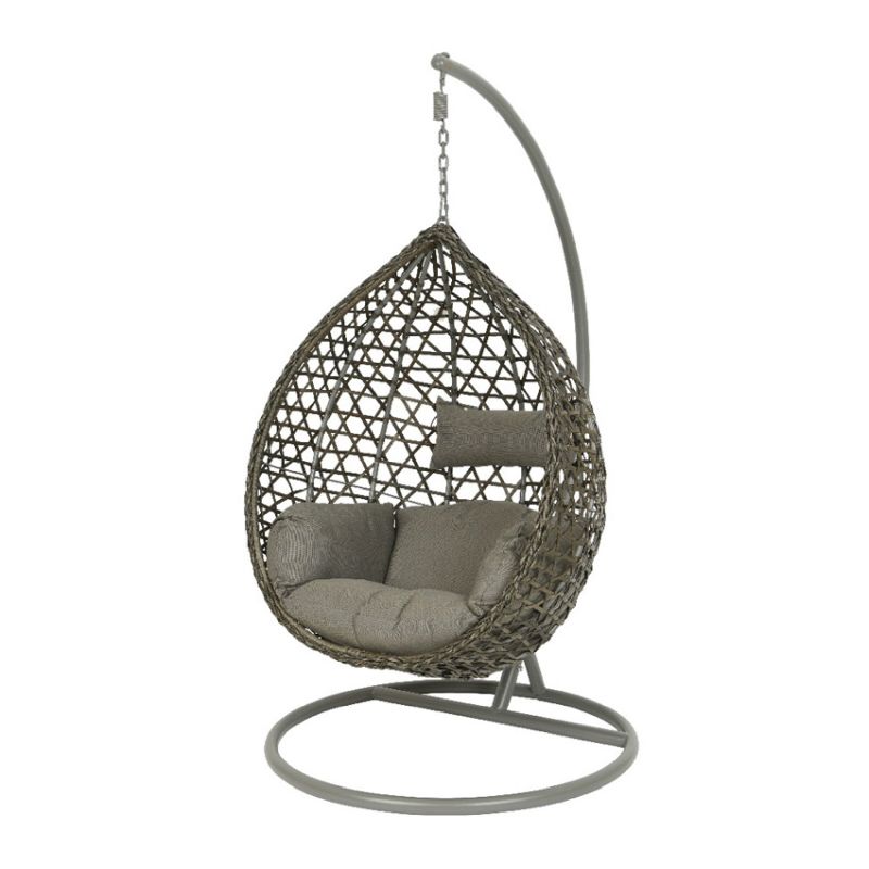 Montreal Hanging Egg Chair Grey