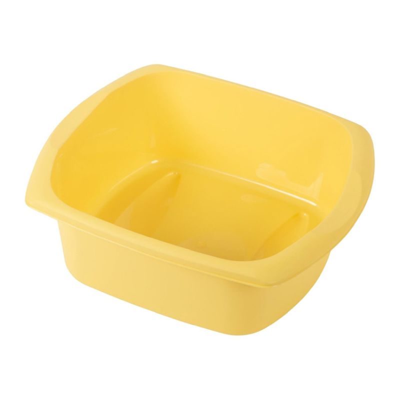 Addis Rectangular Washing Up Bowl - Yellow
