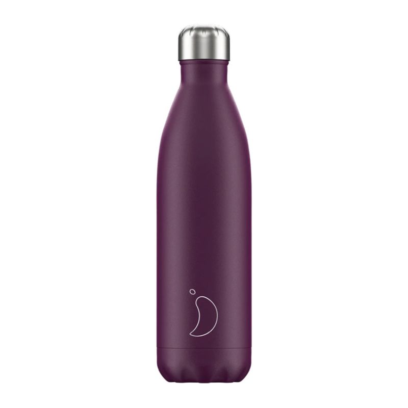 Chilly's 750ml Bottle Matte Purple