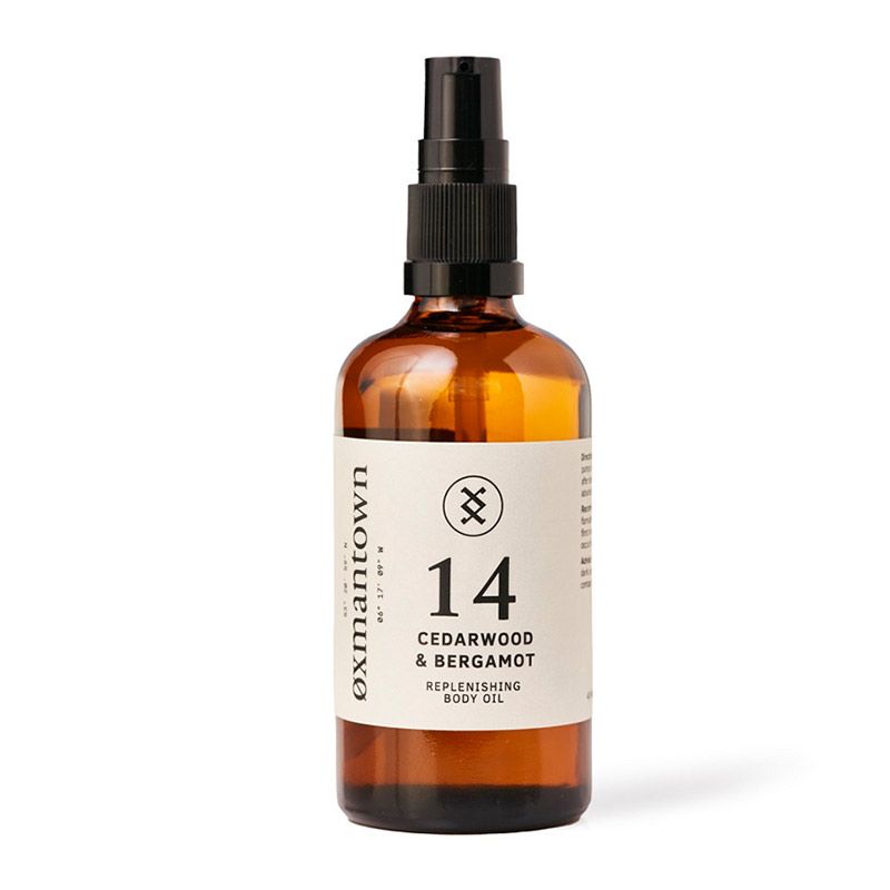 Oxmantown Skincare 14 Cedarwood & Bergamot Replenishing Body Oil