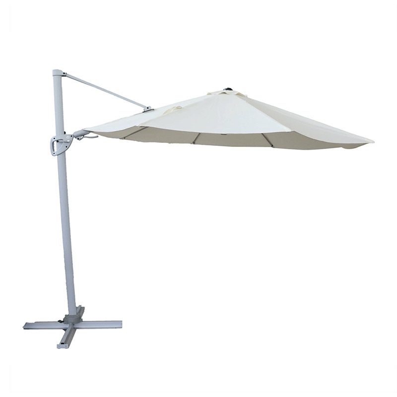 3m Pacific Round Cantilever Parasol Natural
