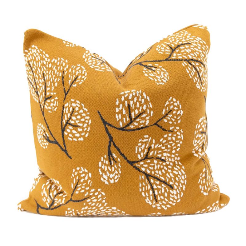 Elephant Cushion - Mustard (50 x 50cm)