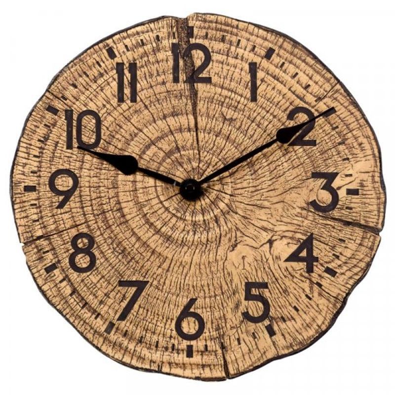 Tree Time Wall Clock 12"