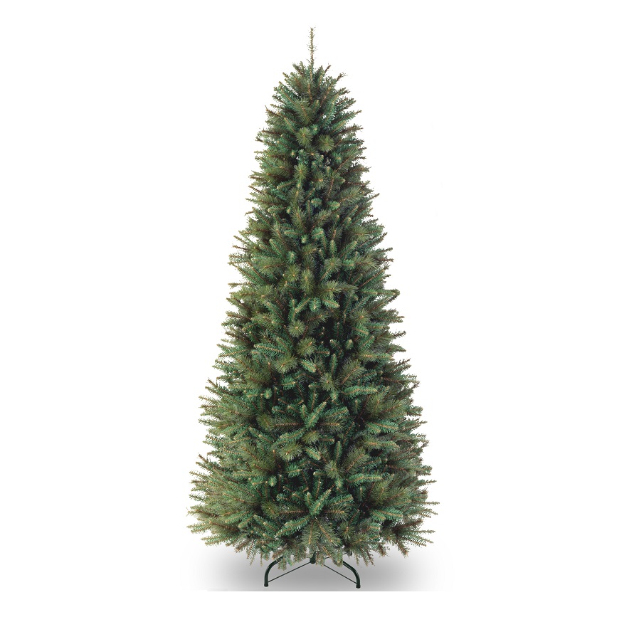 Rocky Ridge Slim Pine Hinged 9ft Artificial Christmas Trees