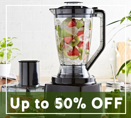 up to 50% off small appliances